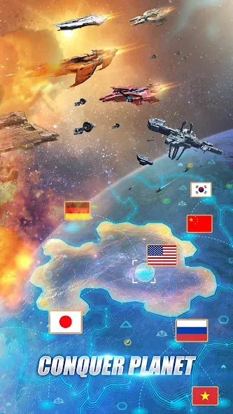 Galaxy Battleship (Гэлакси Батлшип)  [МОД Меню] Screenshot 4