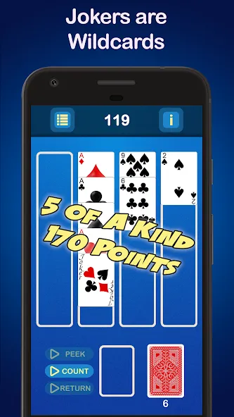 Puzzle Poker Joker's Wild  [МОД Много монет] Screenshot 3