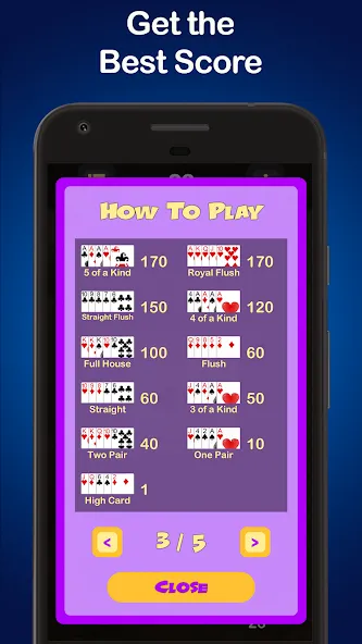 Puzzle Poker Joker's Wild  [МОД Много монет] Screenshot 5