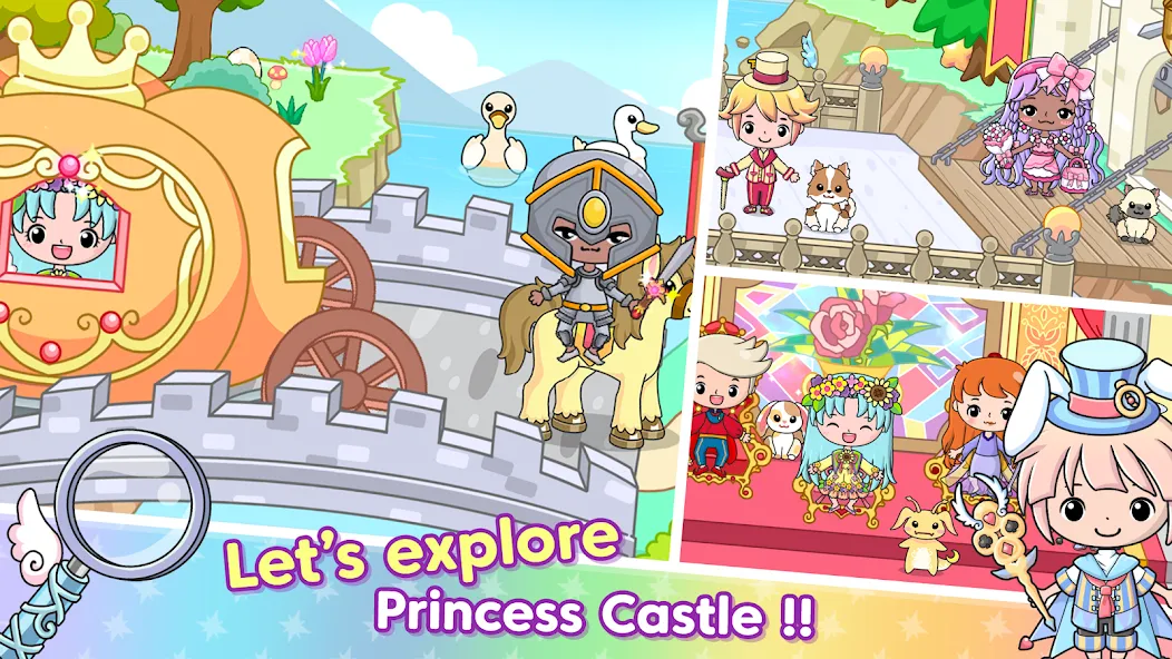 Jibi Land : Princess Castle (Джиби Лэнд)  [МОД Бесконечные деньги] Screenshot 1