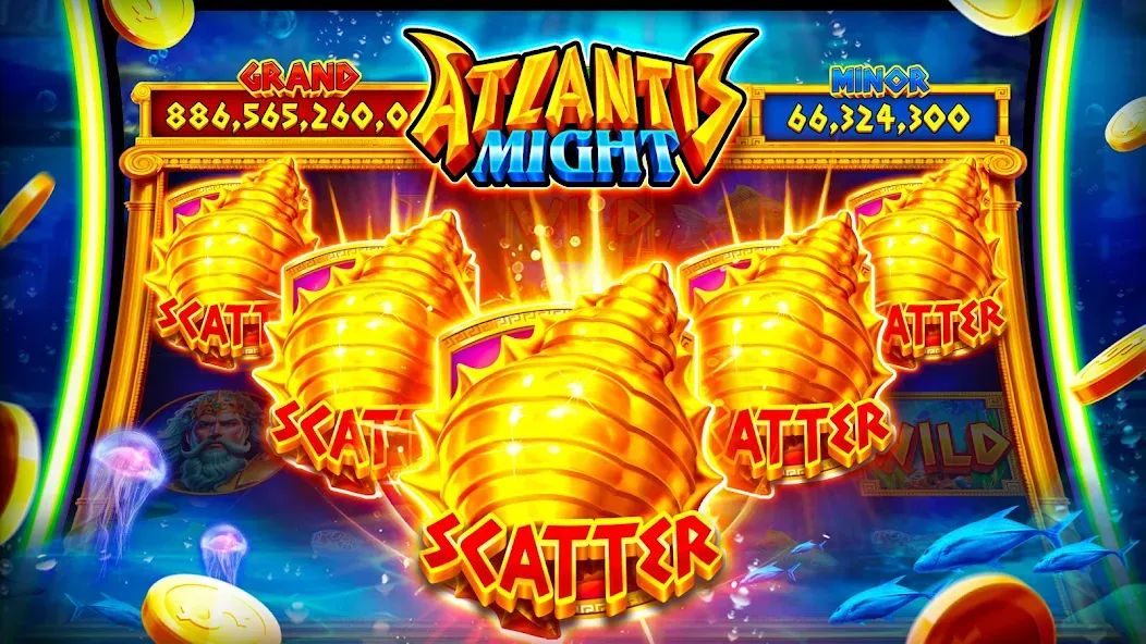 Jackpot Master™ Slots - Casino (Джекпот Мастер Слоты)  [МОД Mega Pack] Screenshot 3