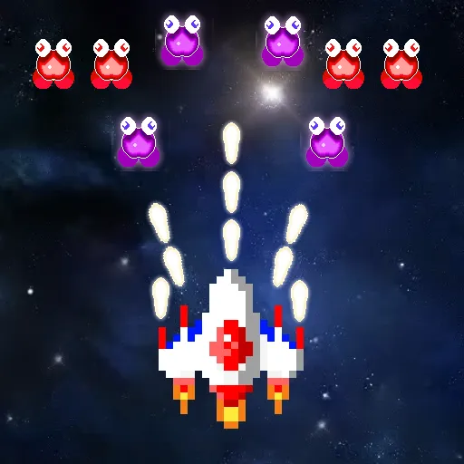 Galaxiga Retro Arcade Action (Галаксига Ретро Аркейд Экшн)  [МОД Unlocked] Screenshot 5