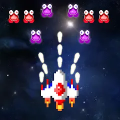 Взлом Galaxiga Retro Arcade Action (Галаксига Ретро Аркейд Экшн)  [МОД Unlocked] - полная версия apk на Андроид