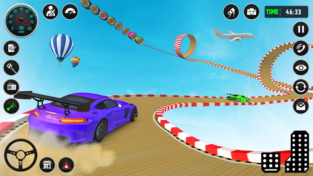 Ramp Car Stunt Racing Game (Крейзи Кар Стантс)  [МОД Бесконечные деньги] Screenshot 4