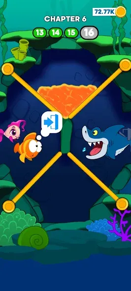 Neptune vs Mermaid: Fish Prank (Нептун против Русалки)  [МОД Menu] Screenshot 5