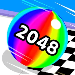 Скачать взломанную Ball Run 2048: merge number (Бол Ран 2048)  [МОД Unlocked] - последняя версия apk на Андроид