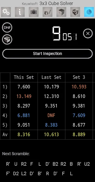 3x3 Cube Solver (х3 кубик решатель)  [МОД Много денег] Screenshot 3