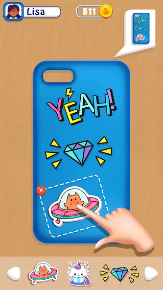 Phone Case DIY Mobile Games  [МОД Меню] Screenshot 4