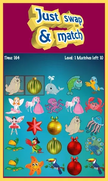 Sweet Match 3 Puzzle Game  [МОД Unlimited Money] Screenshot 1