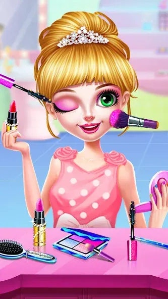 Princess Makeup Salon  [МОД Unlimited Money] Screenshot 2