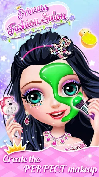 Princess Makeup Salon  [МОД Unlimited Money] Screenshot 5