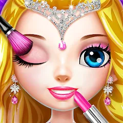 Скачать взломанную Princess Makeup Salon  [МОД Unlimited Money] - последняя версия apk на Андроид