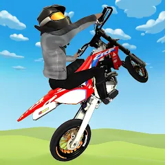 Скачать взлом Wheelie King 5 (Уили Кинг 5)  [МОД Mega Pack] - последняя версия apk на Андроид