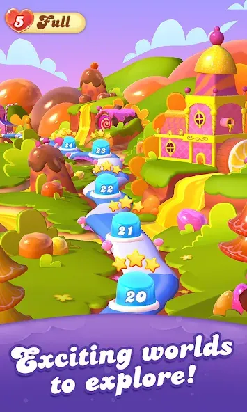 Candy Crush Friends Saga (Кенди Краш Френдс Сага)  [МОД Mega Pack] Screenshot 4
