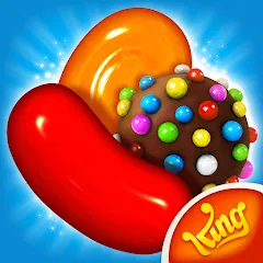 Скачать взломанную Candy Crush Saga (Кенди Краш Сага)  [МОД Меню] - последняя версия apk на Андроид