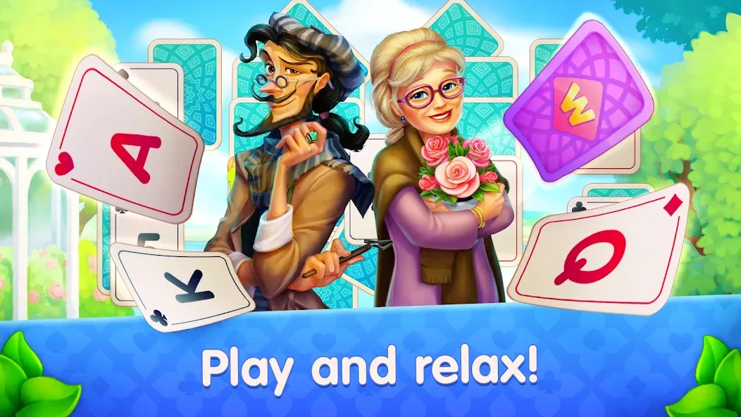 CityMix Solitaire TriPeaks (СитиМикс ТриПикс)  [МОД Menu] Screenshot 1