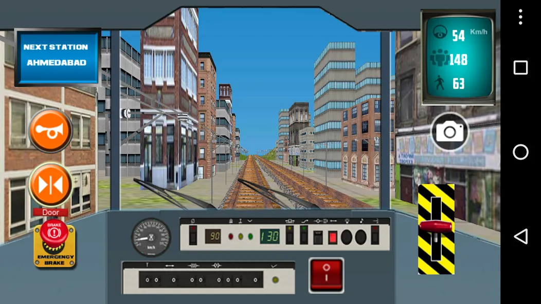 Metro Train Simulator 2023 (Метро Симулятор Поезда 2023)  [МОД Много денег] Screenshot 1