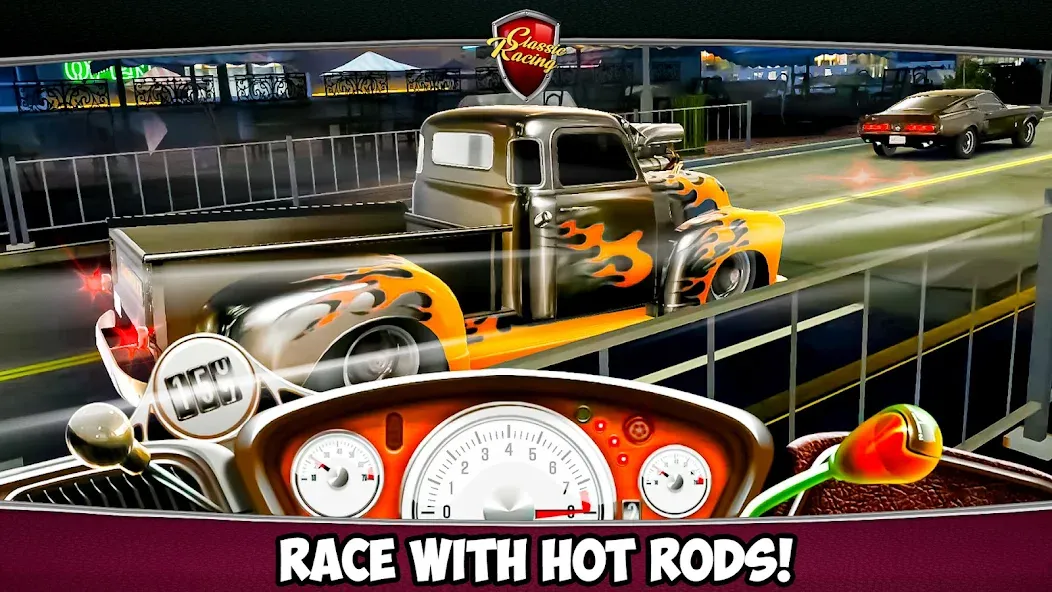 Classic Drag Racing Car Game (Классическая игра на гонках драгрейсинга)  [МОД Menu] Screenshot 5