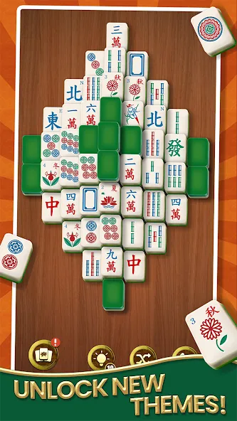 Mahjong Solitaire - Master (Маджонг Солитер)  [МОД Unlimited Money] Screenshot 3