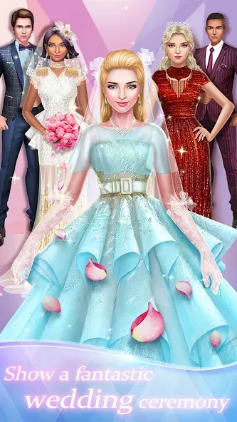 Dream Wedding: Bride Dress Up  [МОД Бесконечные деньги] Screenshot 2