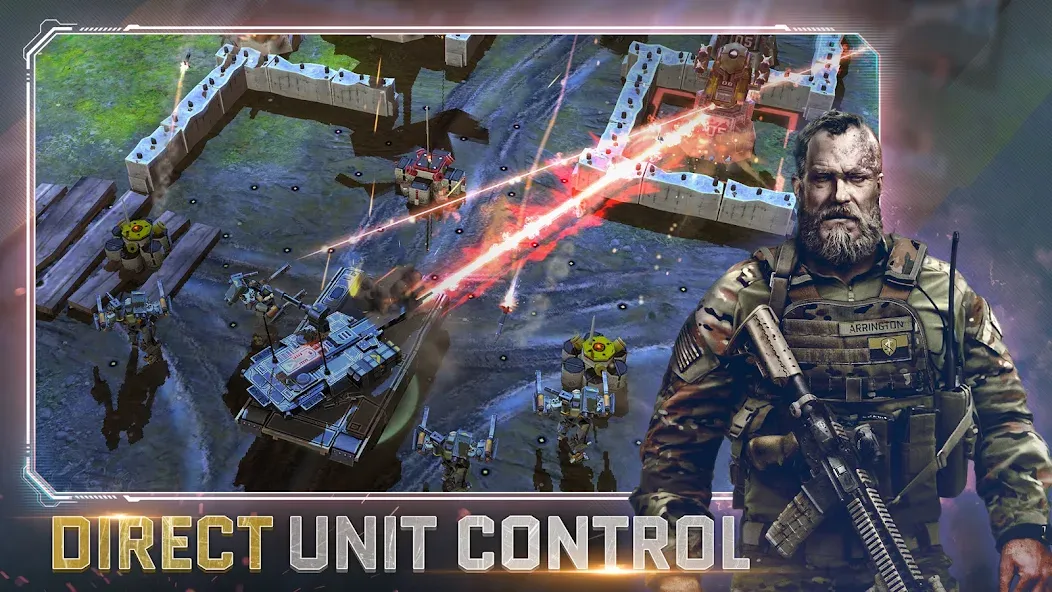 War Commander: Rogue Assault (Уор Коммандер)  [МОД Меню] Screenshot 1