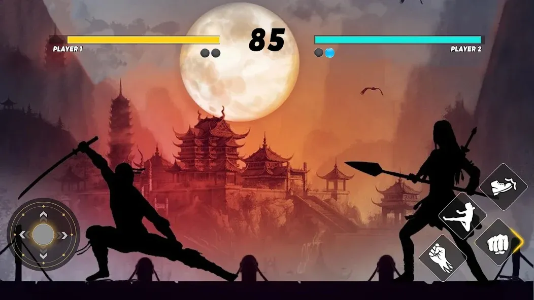 Sword Shadow Fighting Game 3D  [МОД Unlocked] Screenshot 2