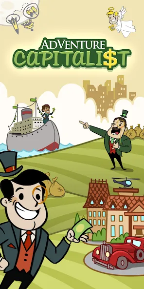 AdVenture Capitalist (ЭдВенчер Капиталист)  [МОД Меню] Screenshot 1