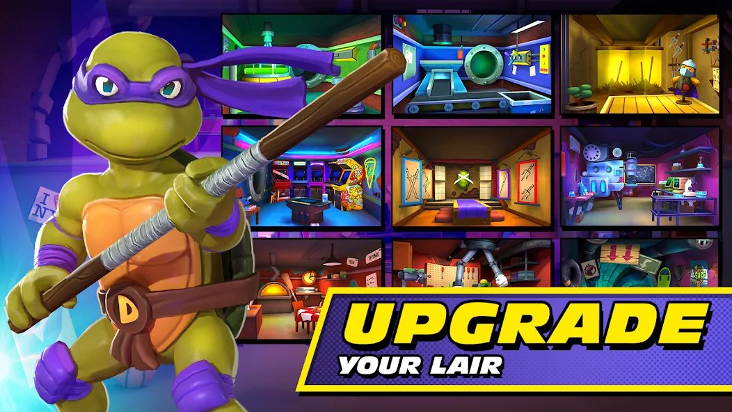 TMNT: Mutant Madness (ТМНТ)  [МОД Unlocked] Screenshot 3