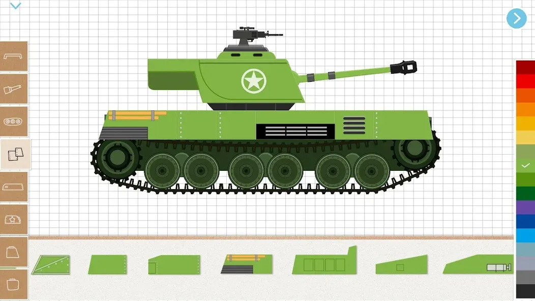 Labo Brick Tank:Kids Game (Лабо Брик Танк)  [МОД Меню] Screenshot 1