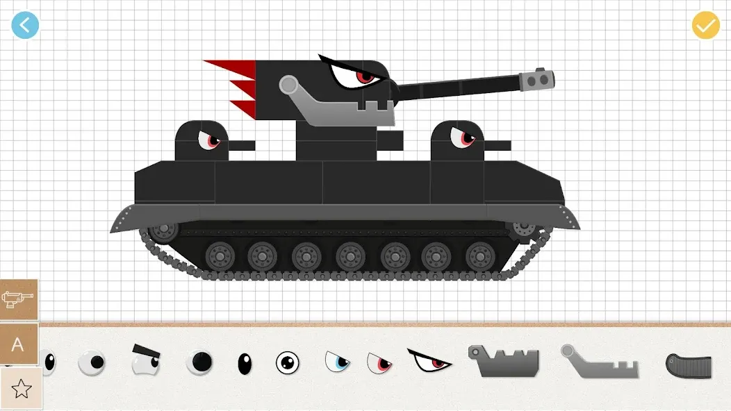 Labo Brick Tank:Kids Game (Лабо Брик Танк)  [МОД Меню] Screenshot 2