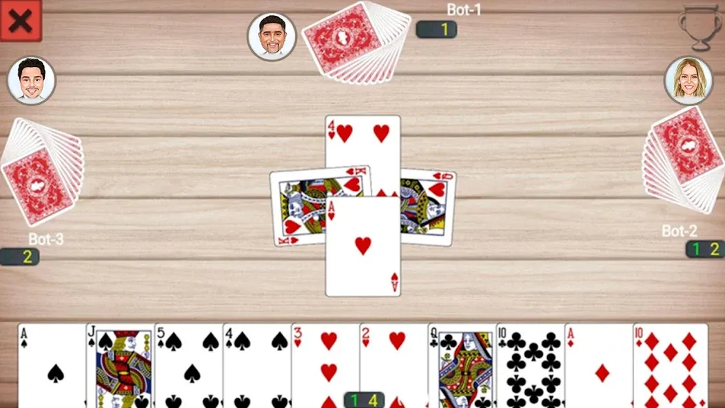 Callbreak Prince: Card Game (Каллбрейк Принц)  [МОД Все открыто] Screenshot 2