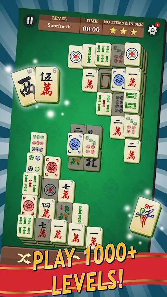 Mahjong (Маджонг)  [МОД Много монет] Screenshot 1