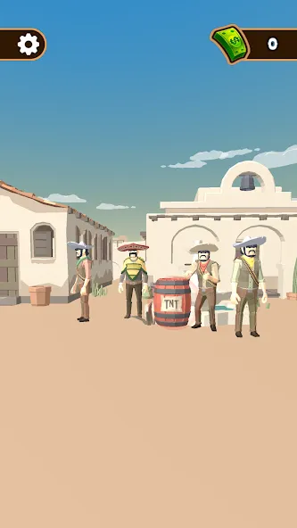 Western Cowboy: Shooting Game (Вестерн Каубой)  [МОД Меню] Screenshot 2