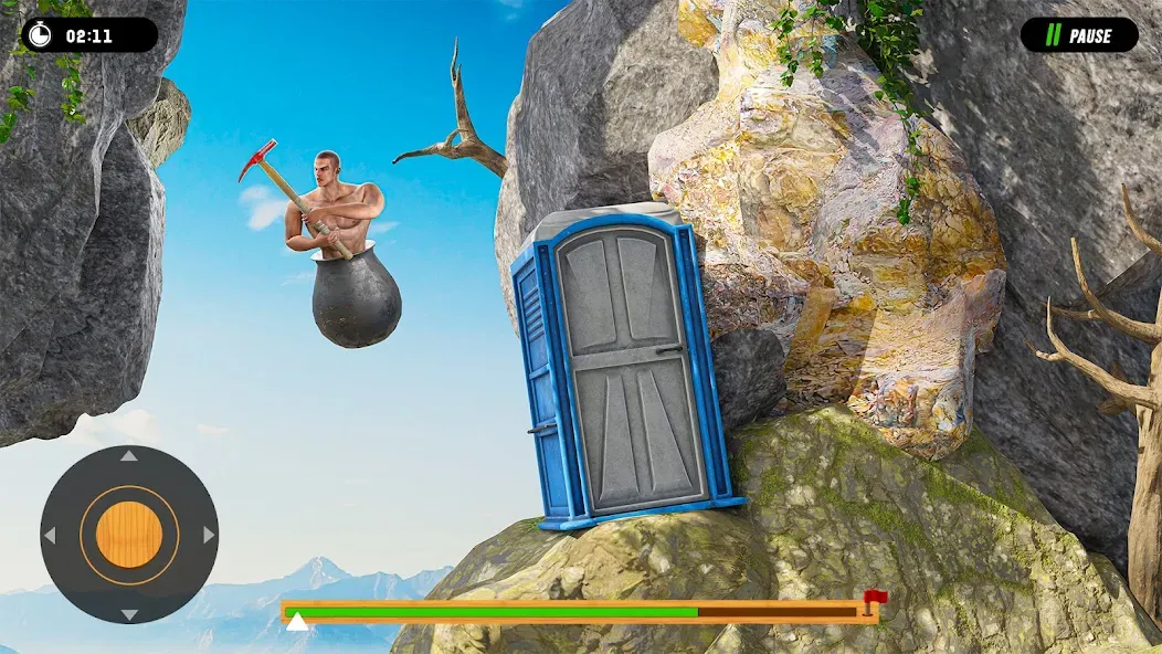 Hammer Climber Man: Pot Man 3D  [МОД Бесконечные монеты] Screenshot 5