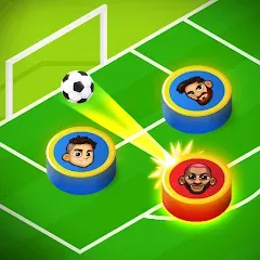 Взлом Super Soccer 3v3 (Online) (упер футбол 3 на 3)  [МОД Много денег] - последняя версия apk на Андроид