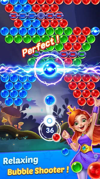 Bubble Shooter Genies  [МОД Много монет] Screenshot 4