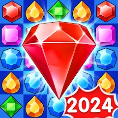 Взлом Jewels Legend - Match 3 Puzzle (Джуэл Легенд)  [МОД Меню] - стабильная версия apk на Андроид