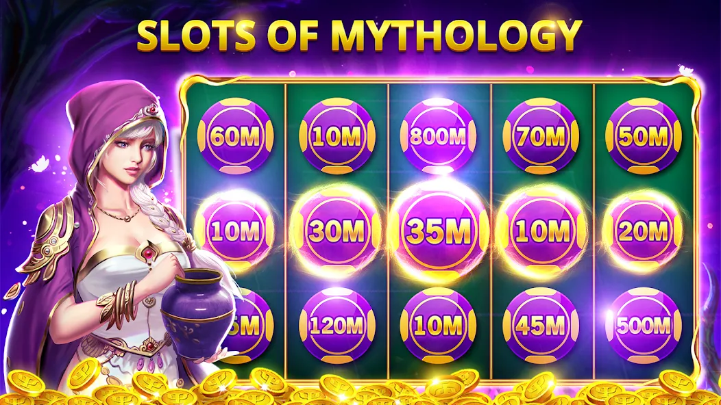 Slots Myth - Slot Machines  [МОД Mega Pack] Screenshot 2