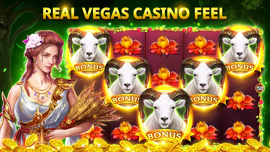 Slots Myth - Slot Machines  [МОД Mega Pack] Screenshot 4