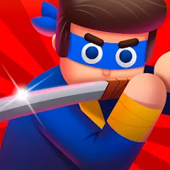 Взломанная Mr Ninja - Slicey Puzzles (Мистер Ниндзя)  [МОД Много денег] - последняя версия apk на Андроид