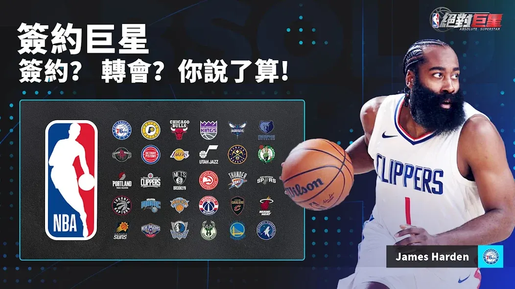 NBA絕對巨星  [МОД Unlimited Money] Screenshot 2