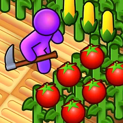 Взломанная Farm Land - Farming life game (Фарм Лэнд)  [МОД Много денег] - последняя версия apk на Андроид