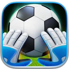 Скачать взломанную Super Goalkeeper - Soccer Game (упер Вратарь)  [МОД Много монет] - стабильная версия apk на Андроид