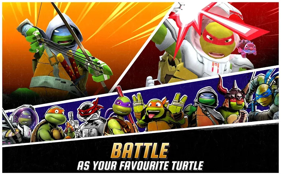 Ninja Turtles: Legends  [МОД Все открыто] Screenshot 5