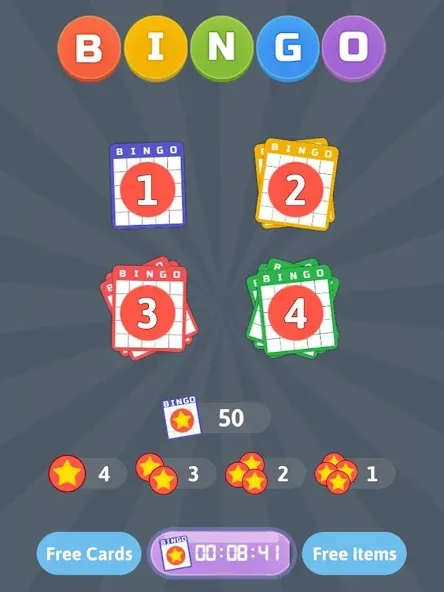 Bingo Mania - Light Bingo Game (Бинго Мания)  [МОД Бесконечные монеты] Screenshot 4