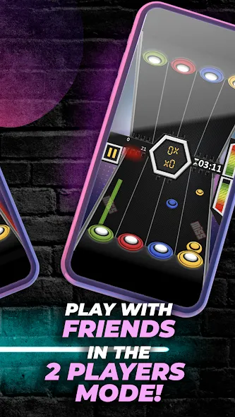 Guitar Hero Game: EDM Music (ЭДМ)  [МОД Unlimited Money] Screenshot 4