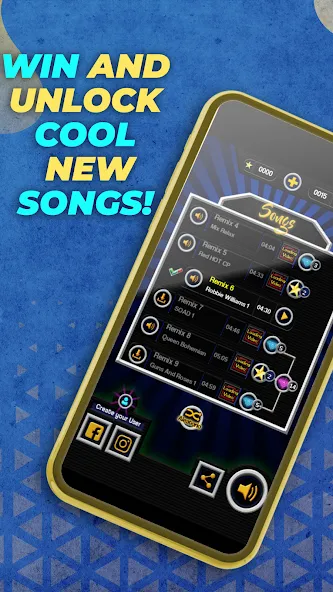 Guitar Hero Mobile: Music Game (Гитар Хиро Мобайл)  [МОД Много монет] Screenshot 2