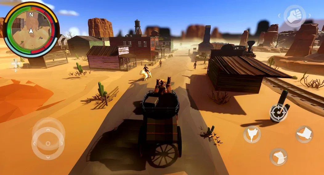 West Cowboy Western Polygon  [МОД Unlimited Money] Screenshot 4