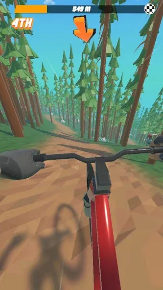 Bike Hill 3D (Байк Хилл 3Д)  [МОД Все открыто] Screenshot 4