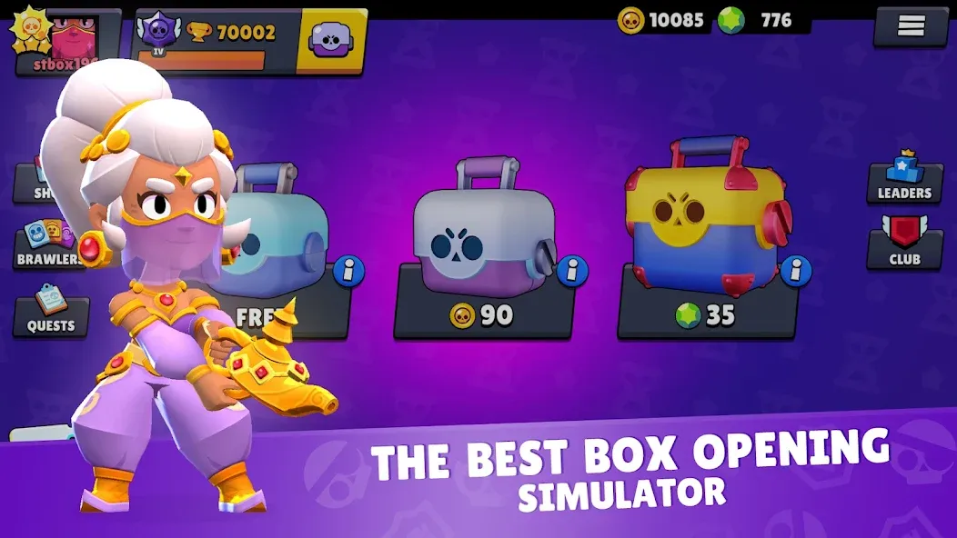 Star Box Simulator for BS  [МОД Unlimited Money] Screenshot 1